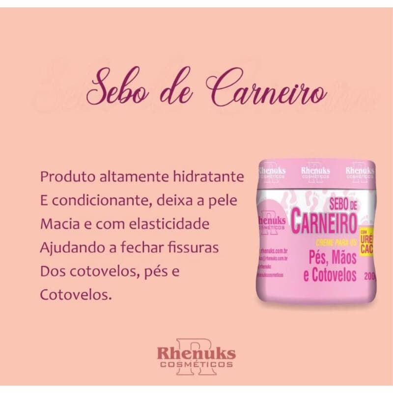 CREME PARA MÃOS, PÉS E COTOVELOS, COM URÉIA E CACAU-HIDRATAÇÃO INTENSA.