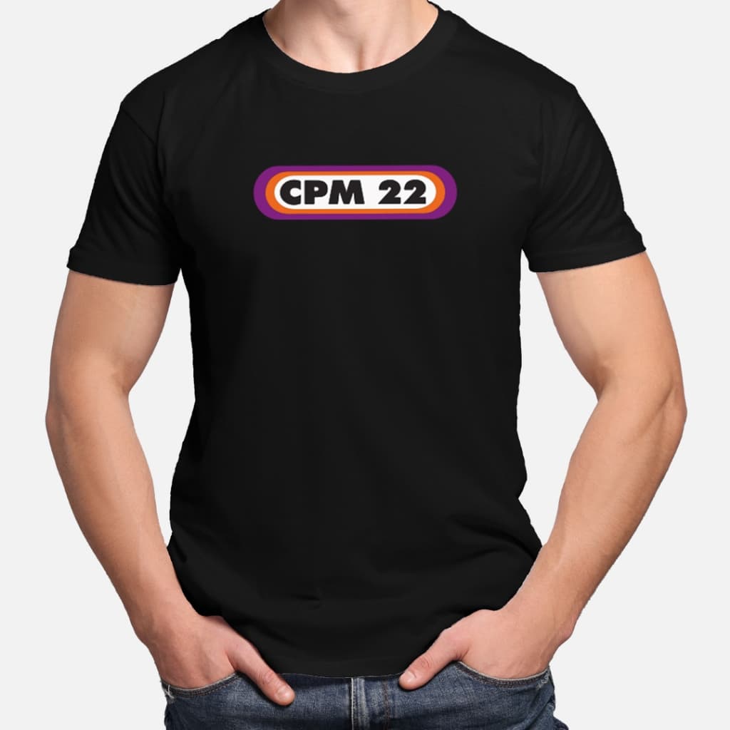 Camisa Camiseta 100% Algodão Masculina Feminina CPM 22 mod 02