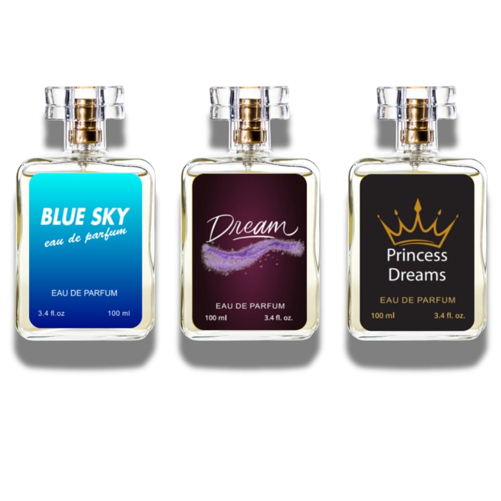Kit 03 Perfumes Femininos 100ml Ref Importada