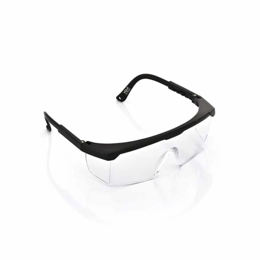 Kit 12 Oculos Segurança Proteção Vvision 100 Incolor e Fume Volk CA 42716 Epi