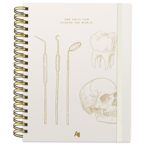 Caderno Reposicionável Cursos Dentes