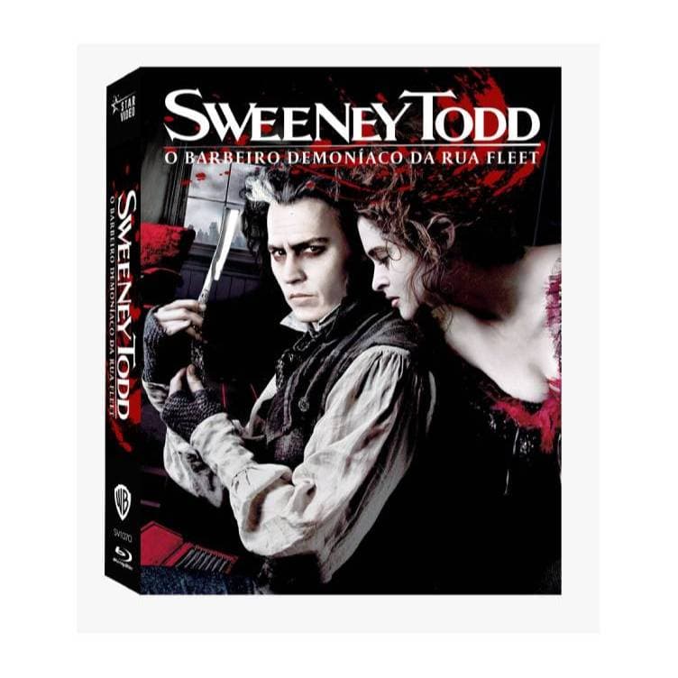 Blu-ray do filme + CD da trilha : Sweeney Todd - Edição de Colecionador