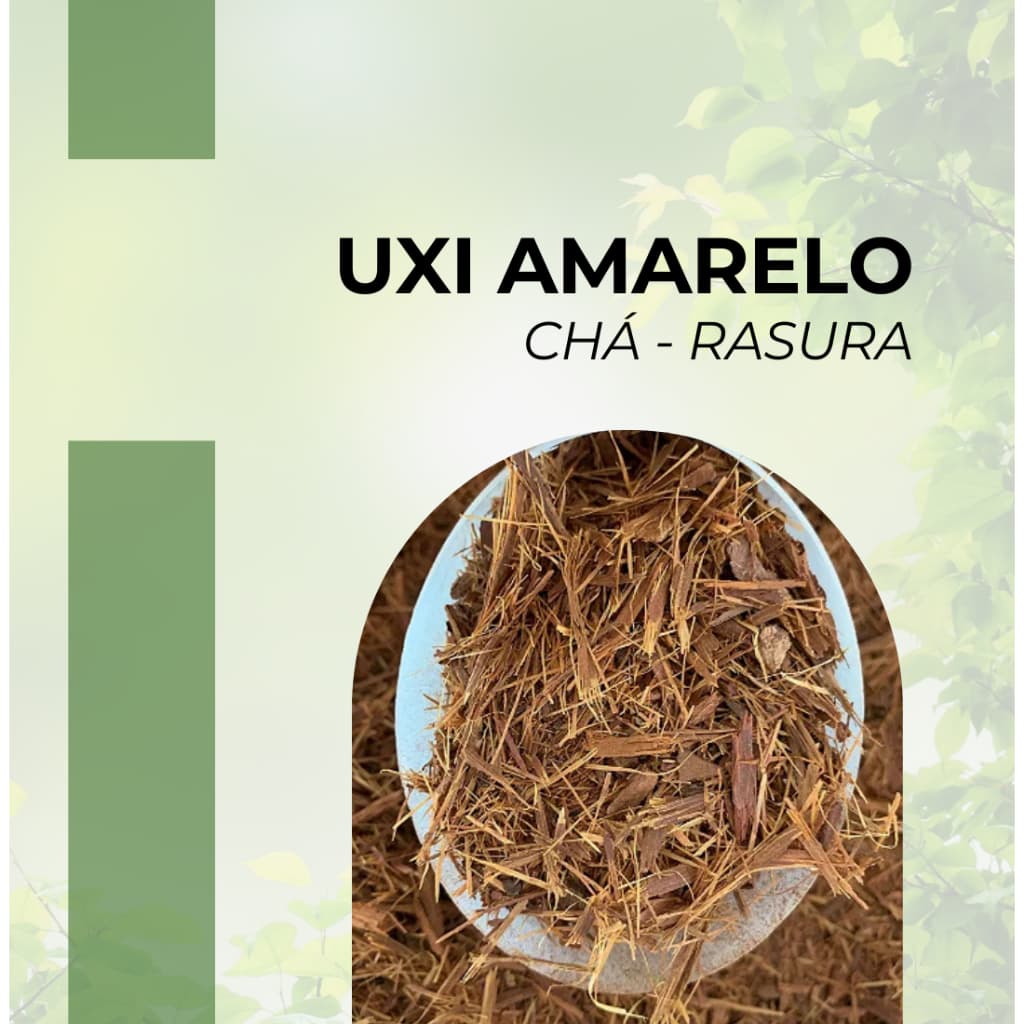 Chá Uxi Amarelo - Rasura - 100%¨Natural - Foglie di Té
