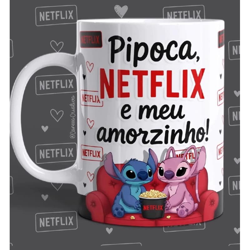 Caneca Stitch – Amor de Outro Planeta