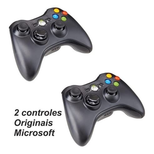 2 controles original xbox 360