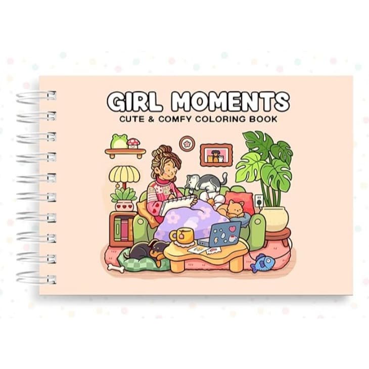 LIVRO DE COLORIR - GIRL MOMENTS