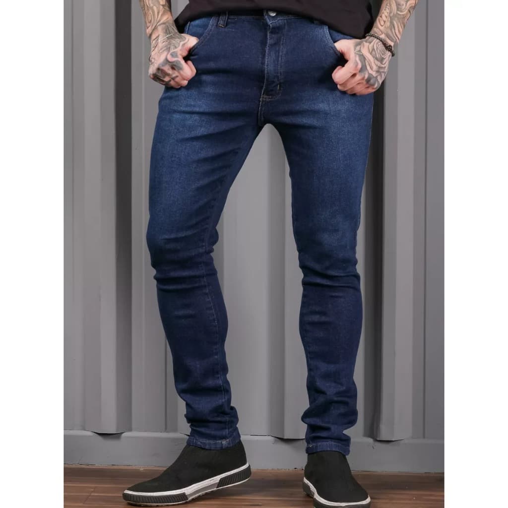 Calça Jeans Masculina Skinny Super Stretch | Conforto e Estilo Moderno