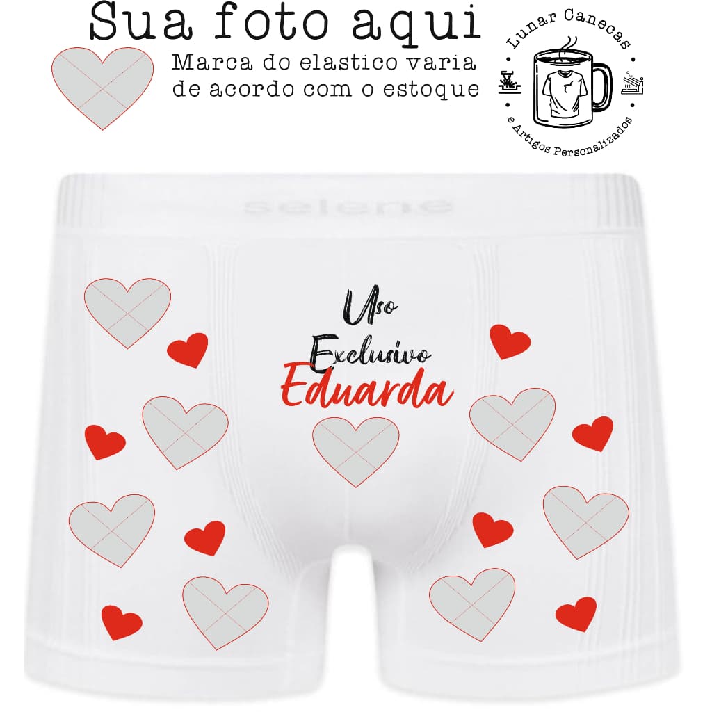 Cuecas Personalizadas  – Personalize com Foto