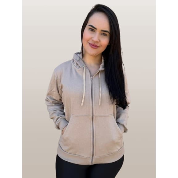 Moletom com ziper plus size com gorro e bolso unissex flanelado capote de inverno moda de inverno