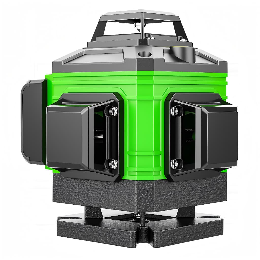 Nível Laser 12 Linhas Verde Recarregável C/ Controle + Bolsa
