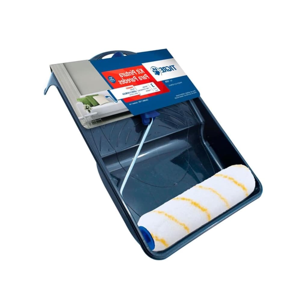 Kit Tigre para Pintura de Paredes Interno e Externo Rolinho Suporte Pincel Varios Modelos