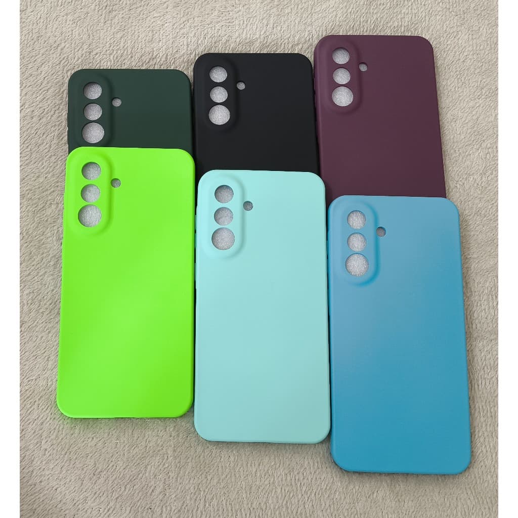 Capa A36 Capinha Case de Silicone para Samsung A36 Aveludado