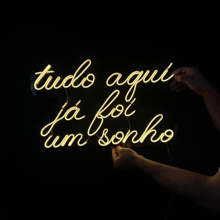 letreiro personalizado 1x30