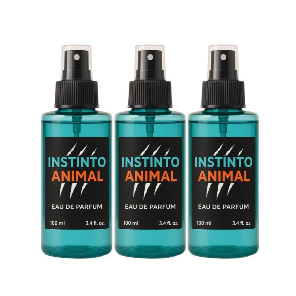 Instinto Animal - Perfume Masculino com Feromônios ativos - 100ml