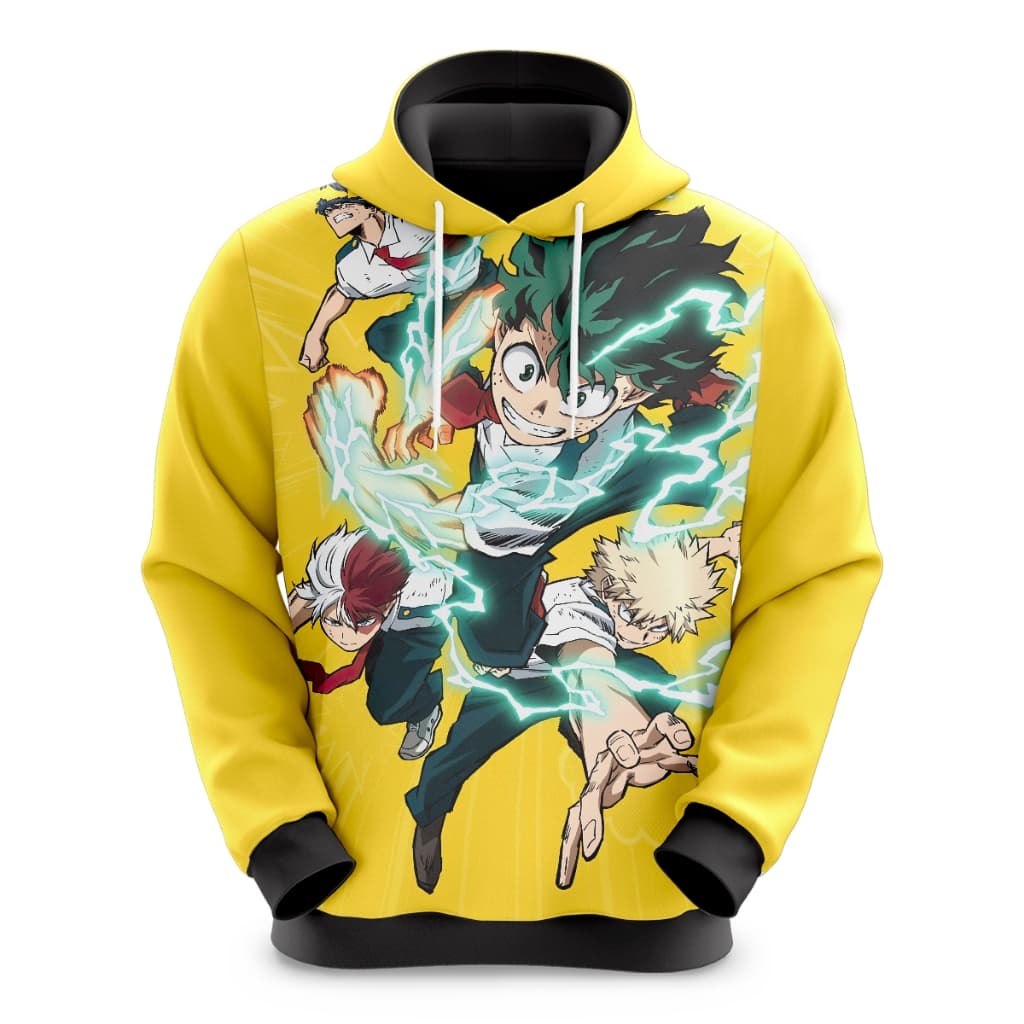 Blusa moletom infantil e adulto personagens boku anime mangá produto novo