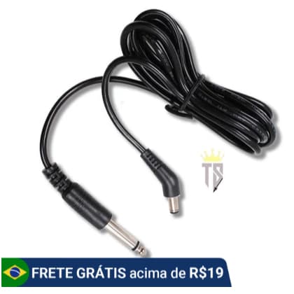 Cabo Modelo DC Pen Cord Tattoo Maquinas Tatuagem e Dermopigmentação