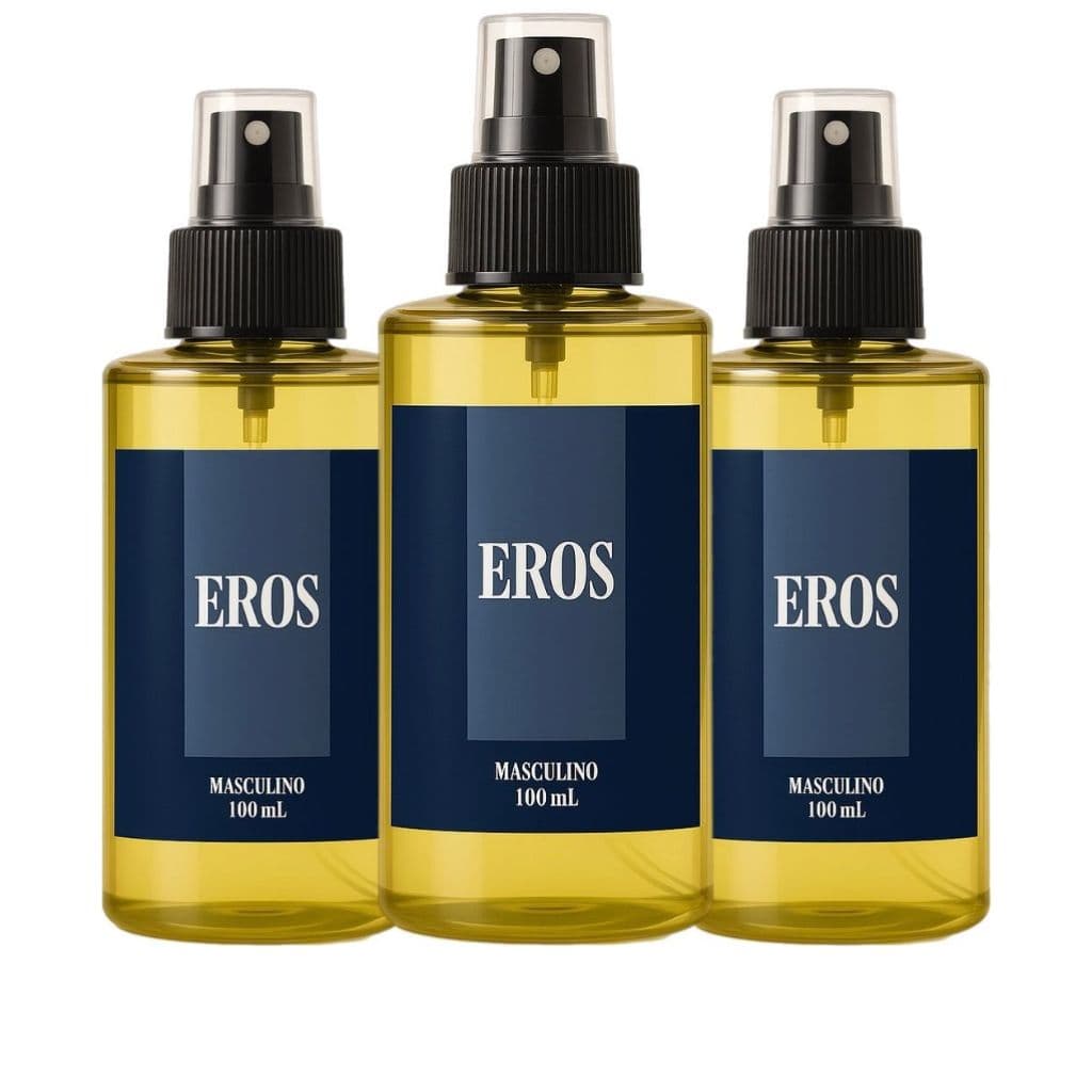 EROS - Perfume Masculino com Feromônios ativos - Poder da Atração - 100ml