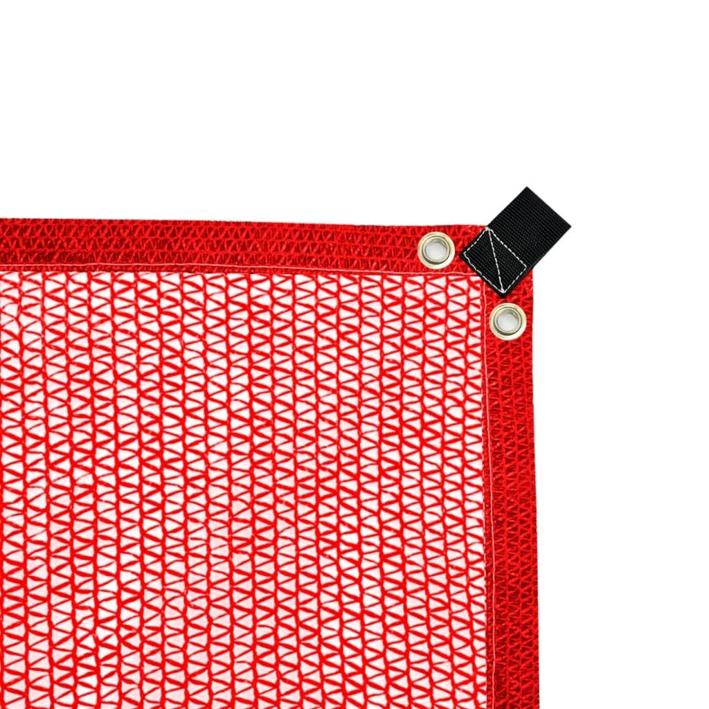Tela de Sombreamento Vermelho 35% Hortas Estufas 2x5
