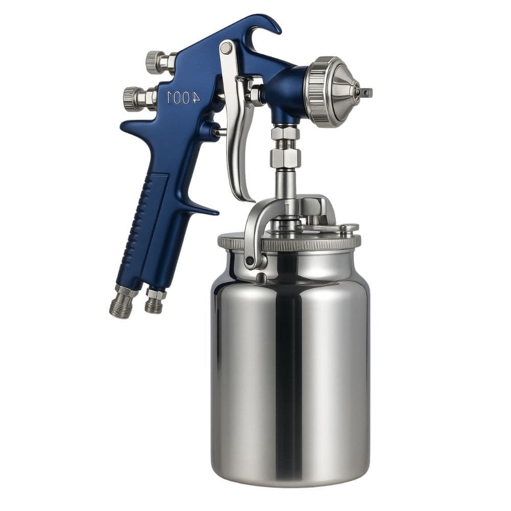 Pistola De Pintura Alta Produção 4001c Bico 1.8mm Sucção