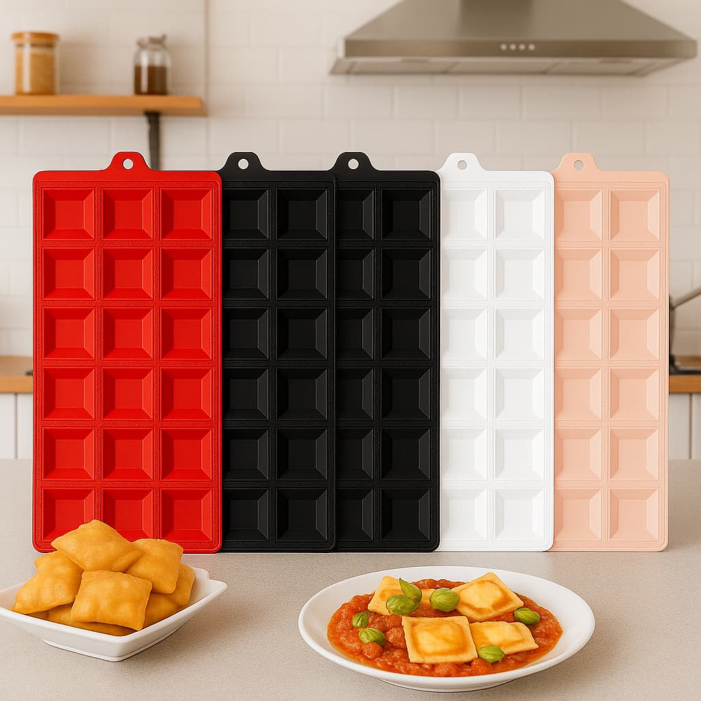 Forma de Mini Pastel e Ravioli 24 Cavidades