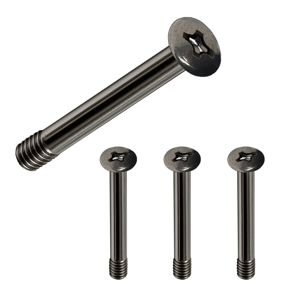 Kit 4 Parafuso Cooler Fan Longo 32Mm Parafuso Comprido Fan Parafuso Push And Pull Water Cooler