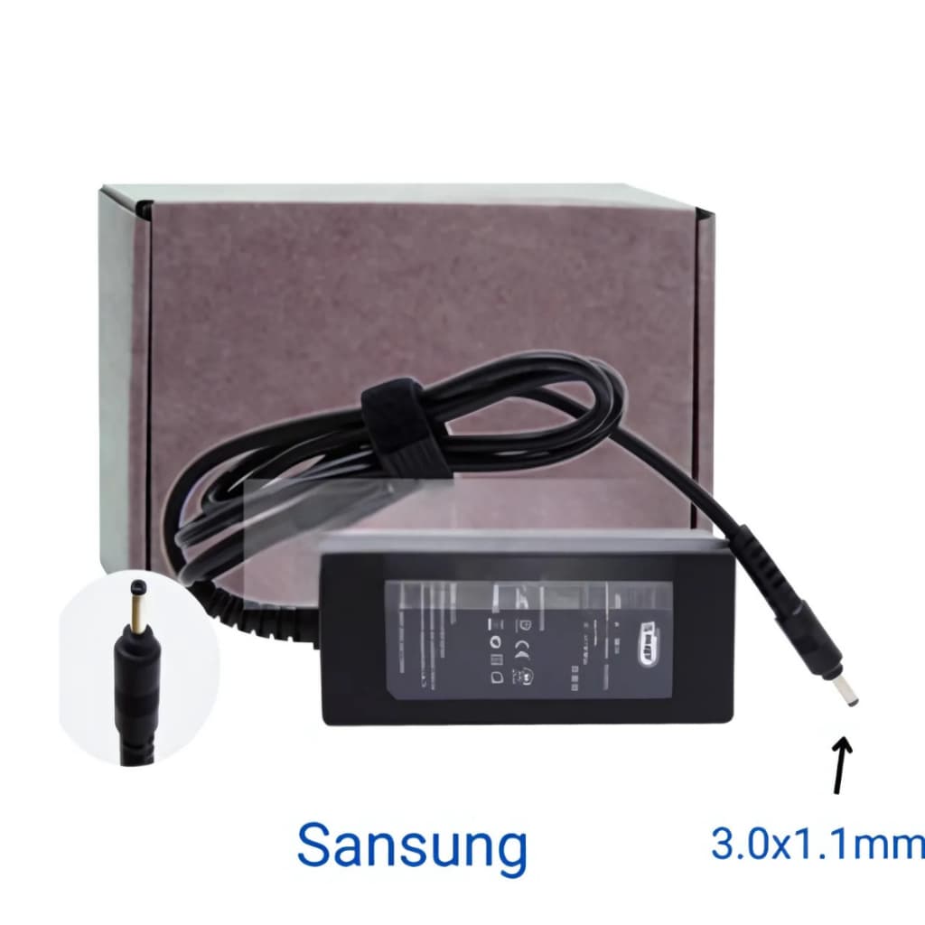 Fonte Carregador para Notebook Samsung Book Np550xda Kt1br Kt2br Kt3br 19V 2.1A 3.0mm x 1.1mm - SG40A