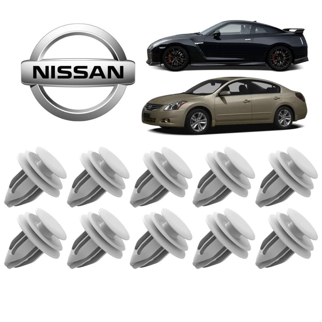 Kit 10 Grampos para Forro Da Porta Dianteira para NISSAN Altima Frontier GT-R Kicks Livina Sentra