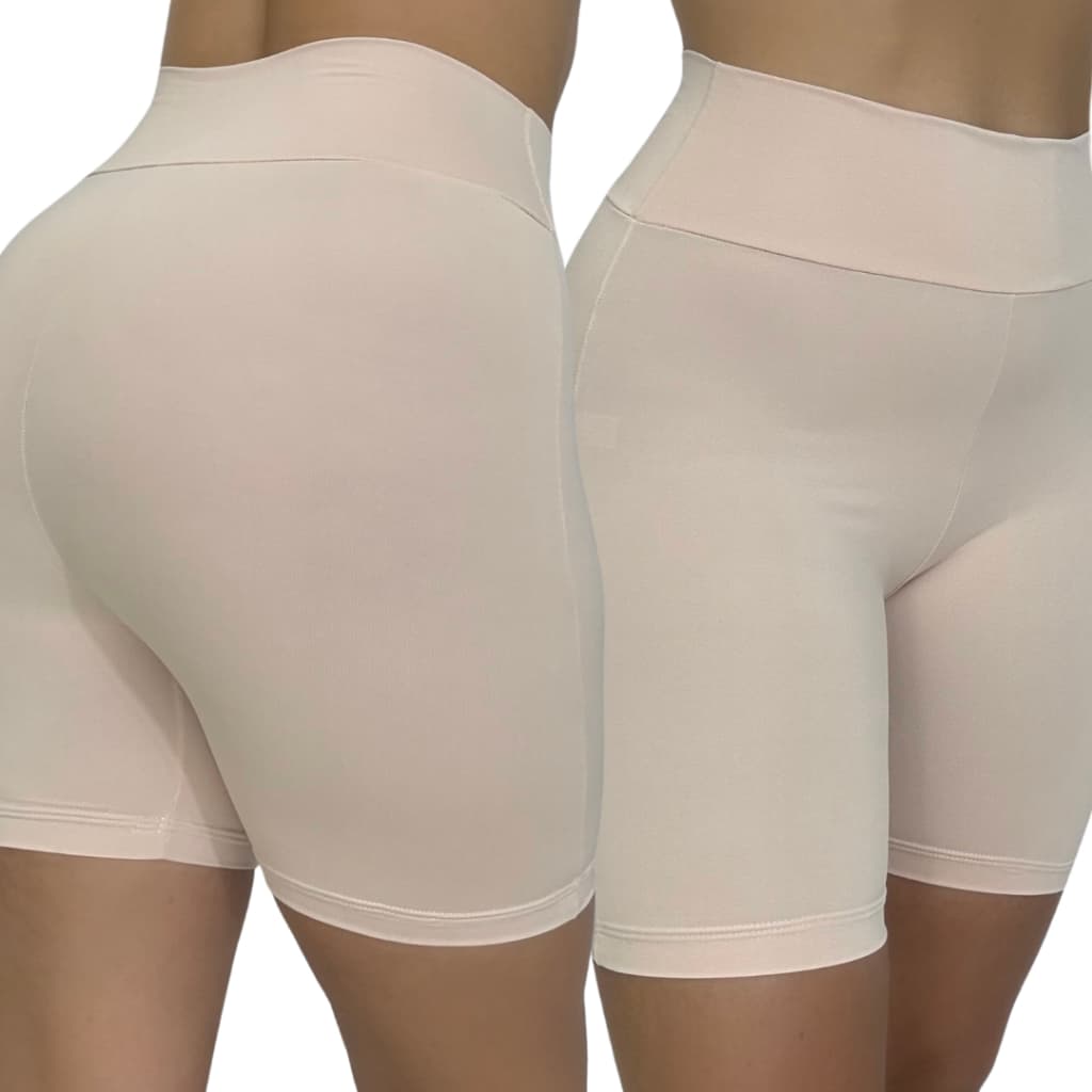 Short Anágua Bermuda Feminina Alícia Não Marca E Reforçada