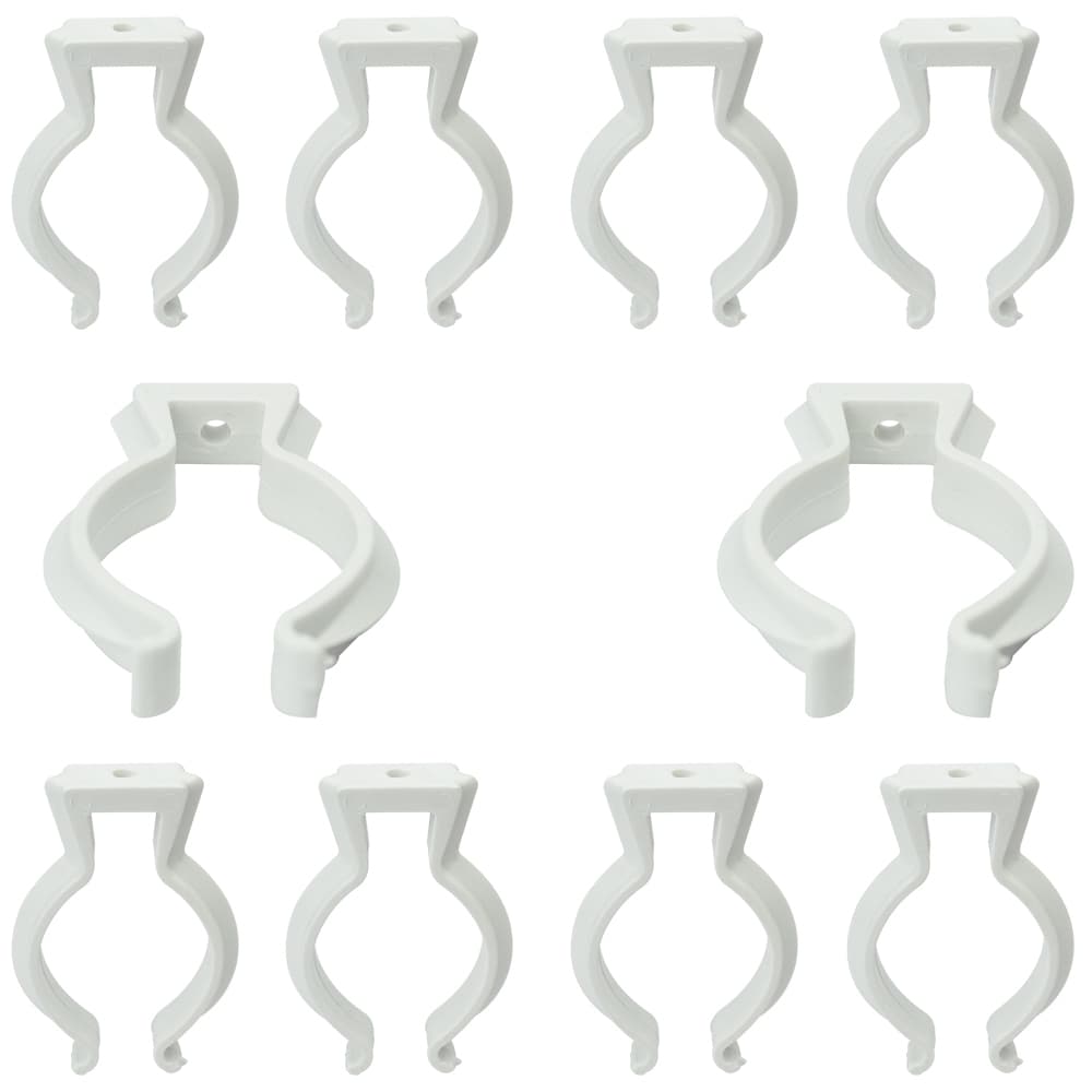 Kit 50 Suporte Abraçadeira para Lampada Tubular T8 Fluorescente Led