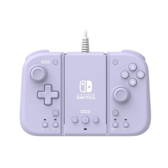Controle Hori Split Pad Compact Lilas Para Nintendo Switch e Oled
