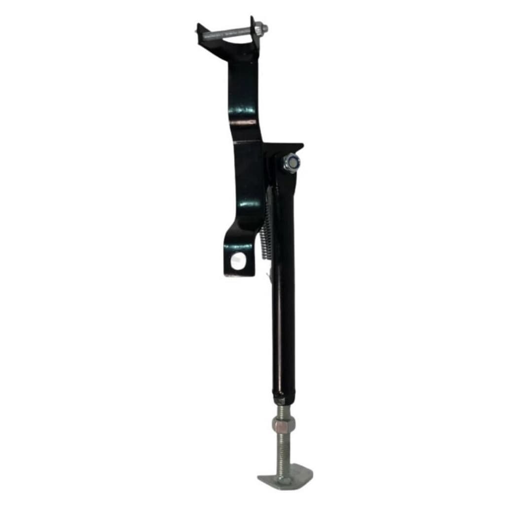 Cavalete Lateral Traseiro Preto Balança Redonda Motos Carga
