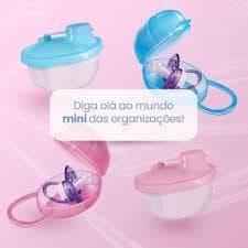 Porta Chupeta Bebê Personalizado de plastico BPA Free com Alça Baby Infantil Joaninha Baby