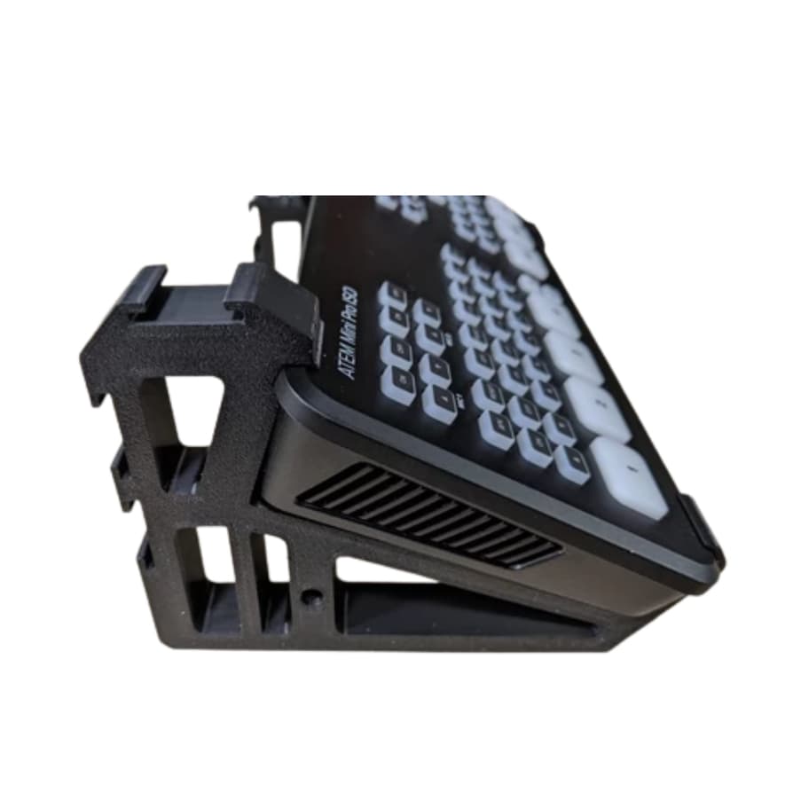 Suporte Blackmagic Atem Mini + encaixes Sapata para monitor de preview - Impressão 3D