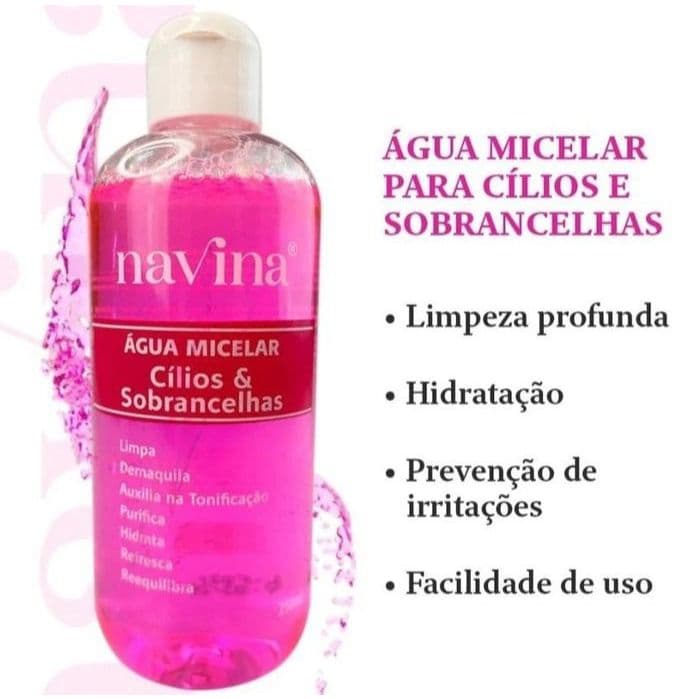 Água Micelar Navina 250ml Solução De Limpeza 7 Em 1