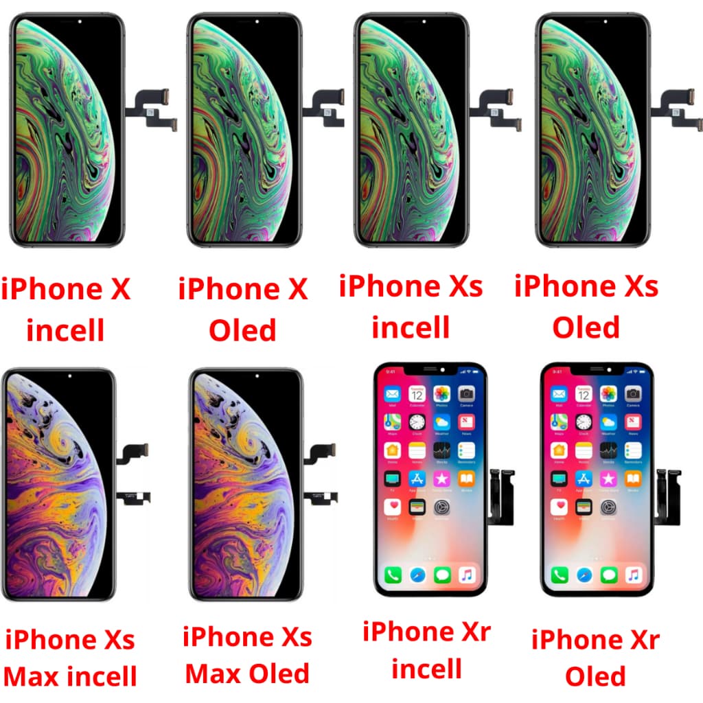 Tela Display Lcd Touch Para iPhone X XS Max Xs XR