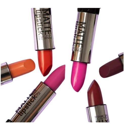 Batom Bastão Bala Matte Lipstick - Pink 21
