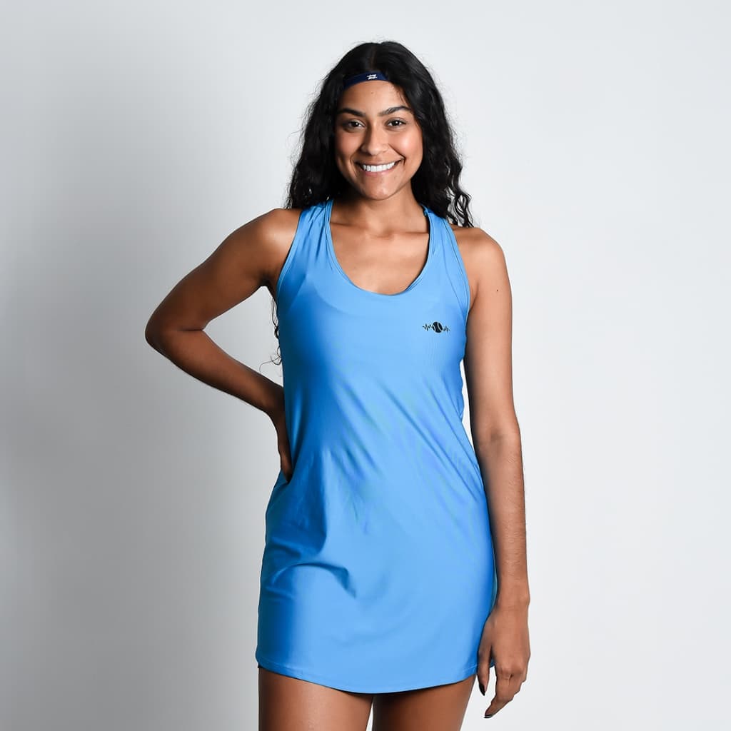 Vestido com Short Suplex Feminino Beach Tennis  leve caimento perfeito Sunnex