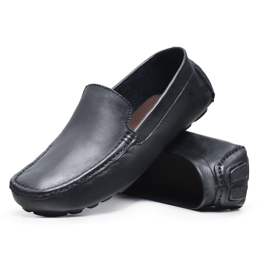 Mocassim Masculino Calçado em Couro Legítimo Confortável Elegante
