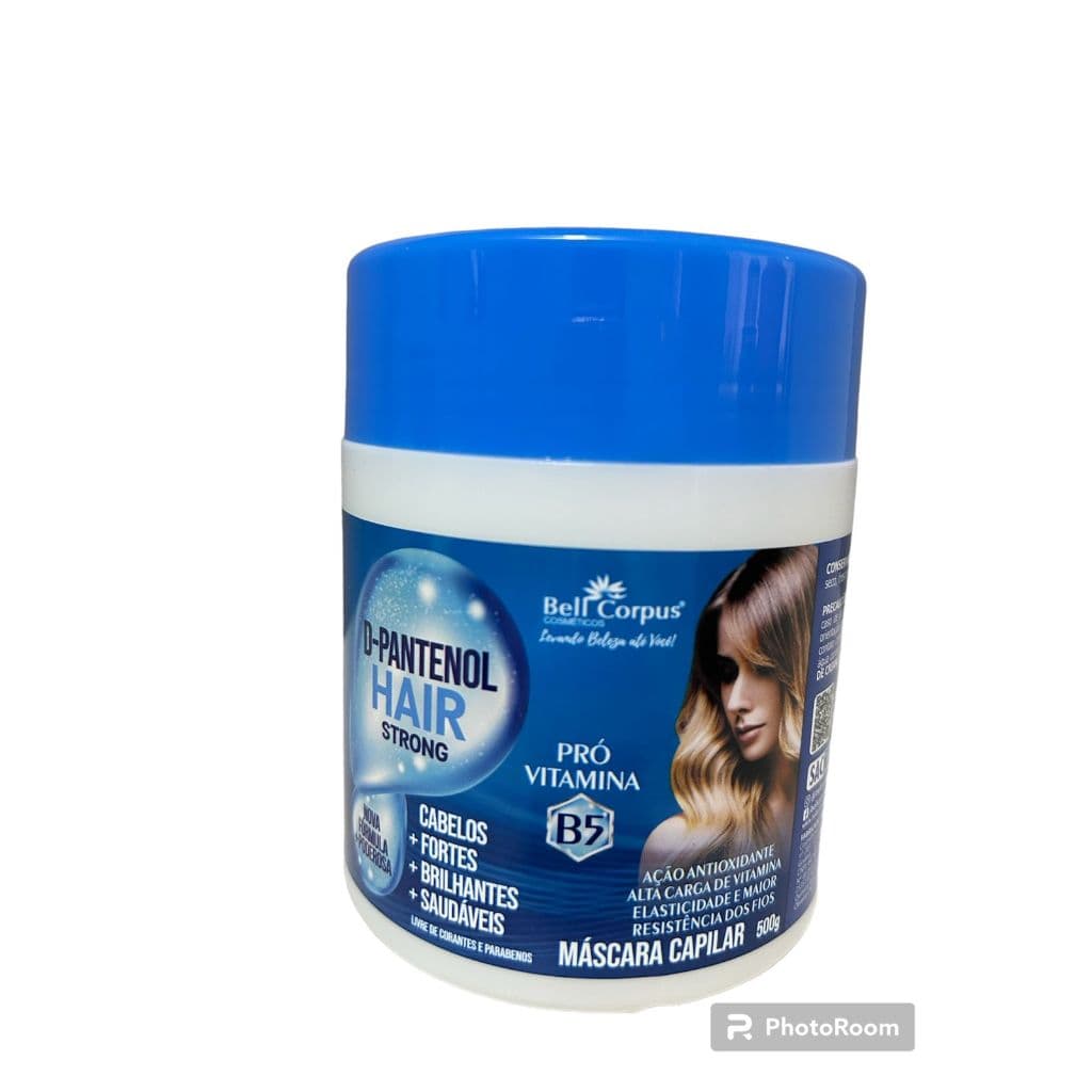 Mascara Hidratação Capilar D-Pantenol 500 G. Bell Corpus