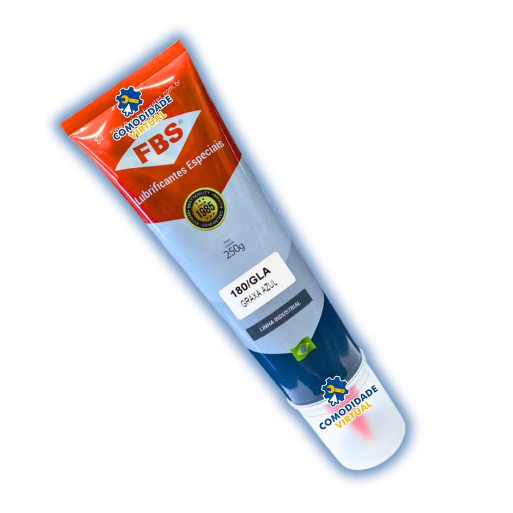 Graxa de Lítio Azul Lubrificante Multiuso - 180/GLA 250g