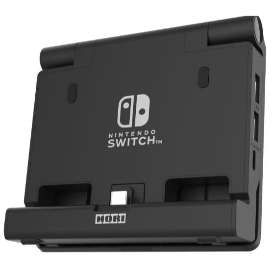 Carregador e suporte de Jogo USB Portátil para Ninendo Switch, Oled e Lite