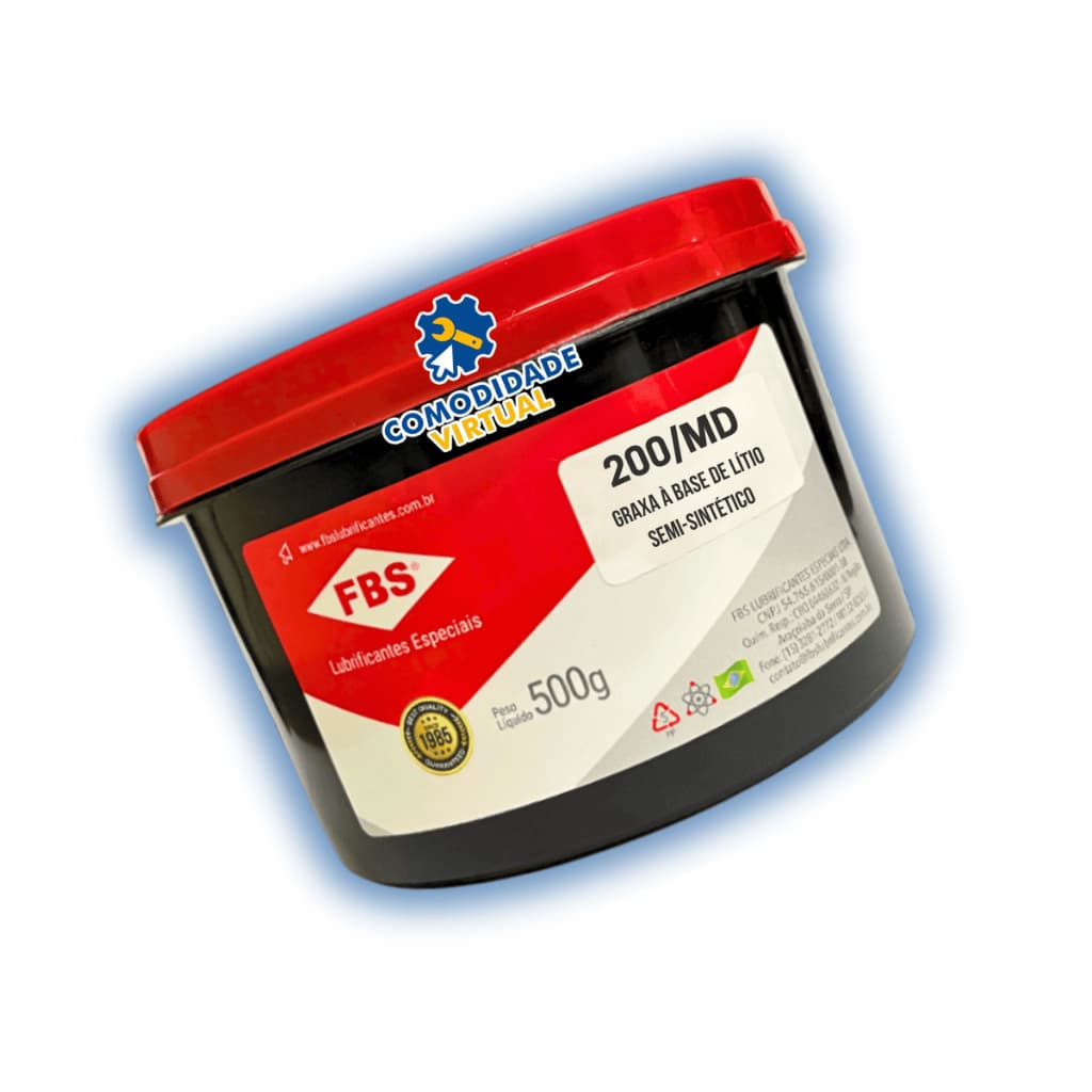 Graxa para Coluna de Molde, Guias Lineares e Barramento - 200/MD 500g