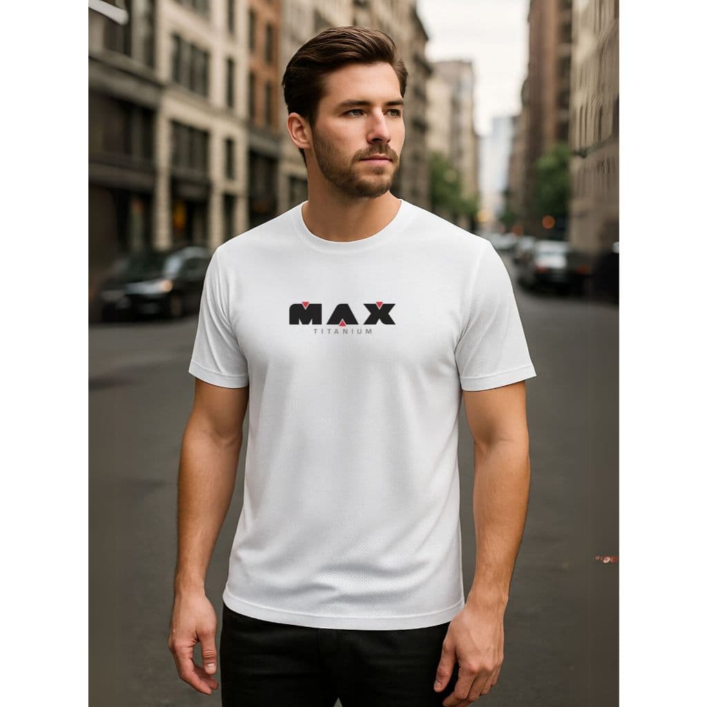 Camisa Dry Fit  Masculina - Modelo MAXX 01 - academia, Corrida, CrossFit, Ideal Para Treinos Intensos, Esportivo Camisa