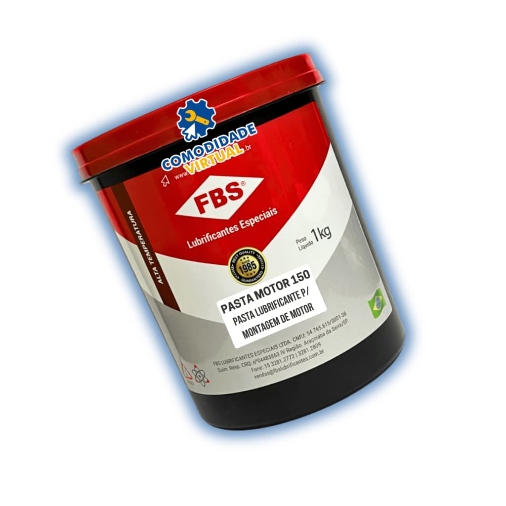 Pasta Lubrificante Para Montagem Motor Bronzinas De Biela E Virabrequim - Pasta Motor 150 1Kg
