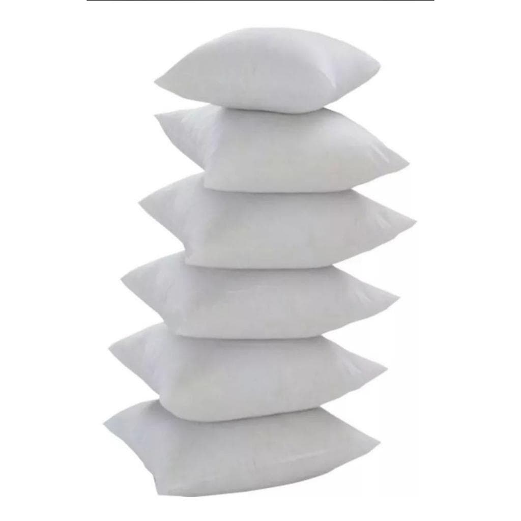 Kit 2/ 4 /6 Enchimento Refil Almofada 50 x 50 Flocos de Espuma Promoção