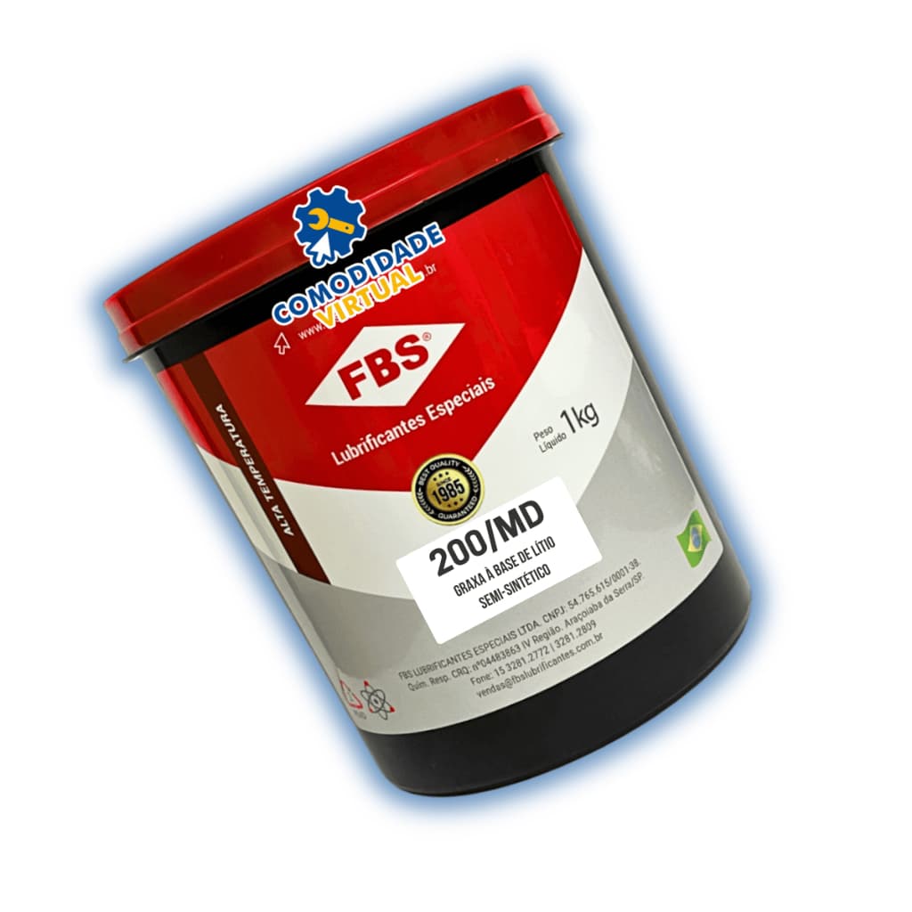 Graxa para Coluna de Molde, Guias Lineares e Barramento 200/MD - 1Kg