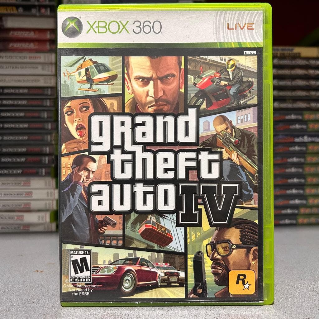GTA IV Mídia Física Seminovo Xbox 360