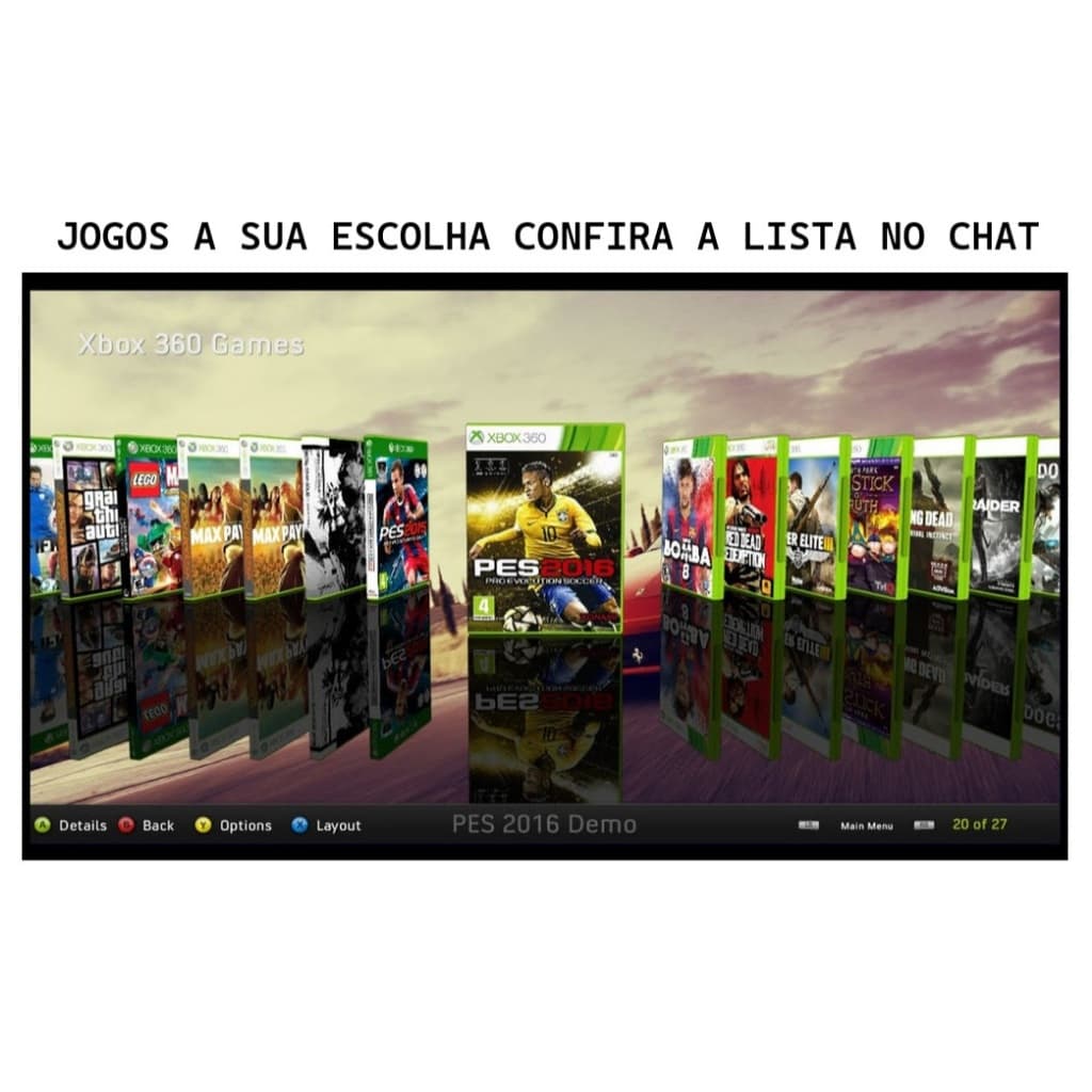 HD Compativel Para Xbox 360 RGH Personalizado Externo