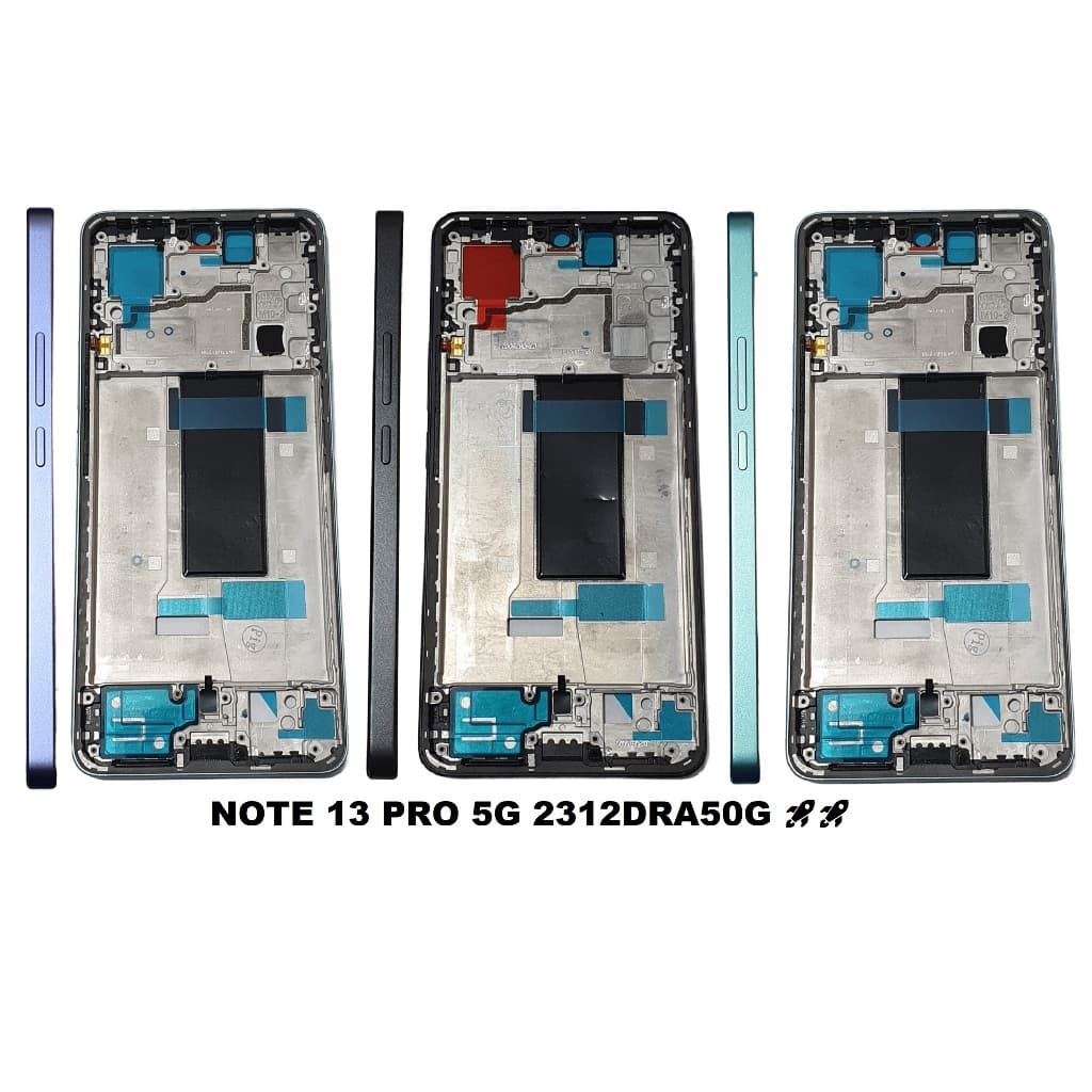 Aro carcaça Para REDMI NOTE 13 PRO 5G - 2312DRA50G, Chassi com botões novo para reposição