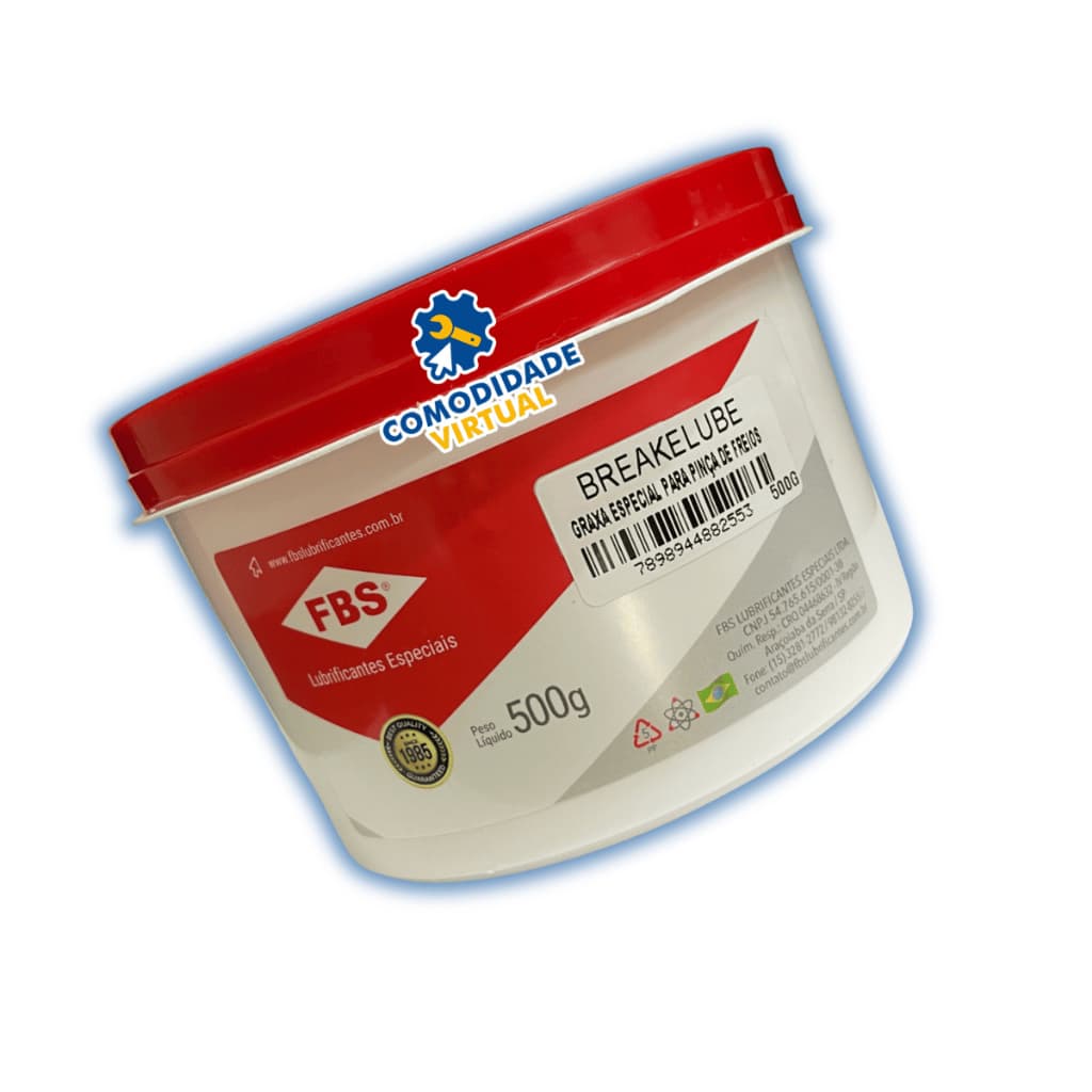 Graxa Especial Sintética de Silicone Para Pino da Pinça de Freio - Breakelube 500g
